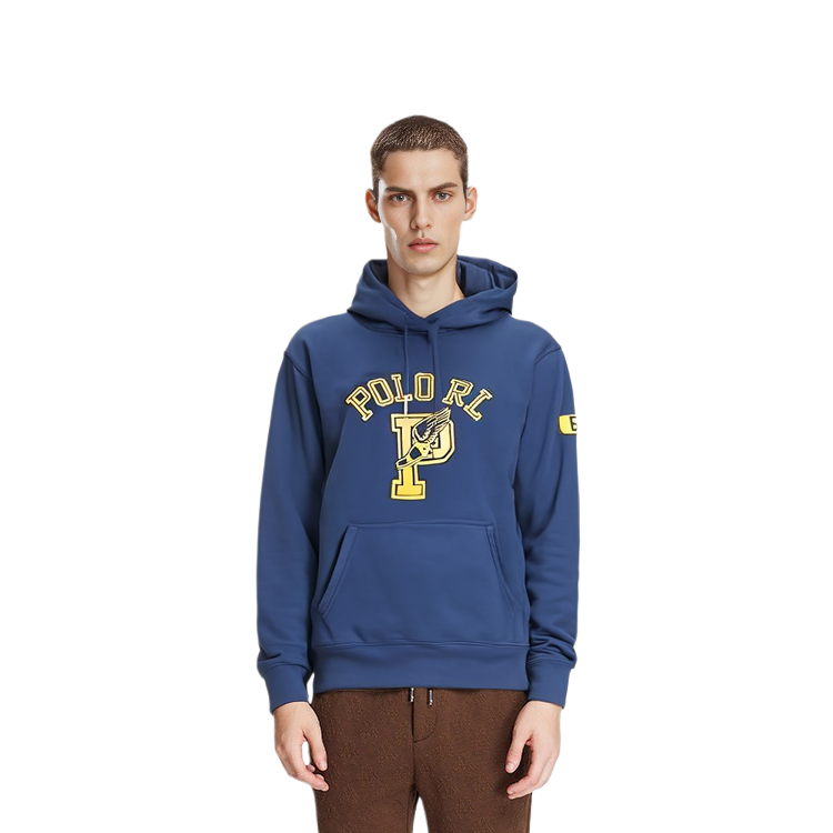 Polo Ralph Lauren SS23  Blue Letter Print Hoodie Long Sleeve. 710900954000-001 圖 5