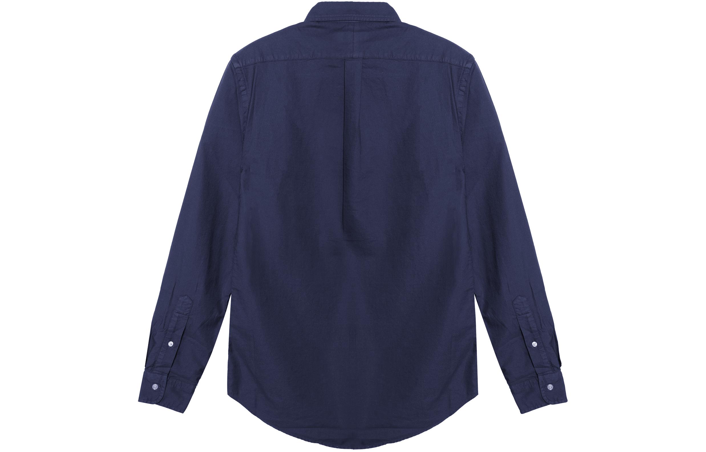 Polo Ralph Lauren SS23  Blue Oxford Long Sleeve Shirt with Logo Embroidery. 710729232-022 圖 3