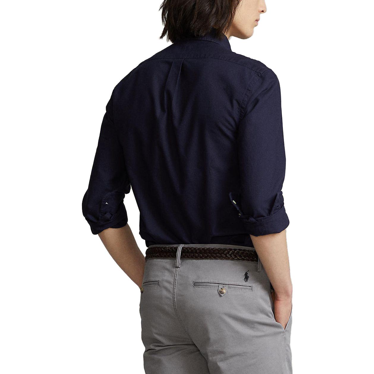 Polo Ralph Lauren SS23  Blue Oxford Long Sleeve Shirt with Logo Embroidery. 710729232-022 圖 5