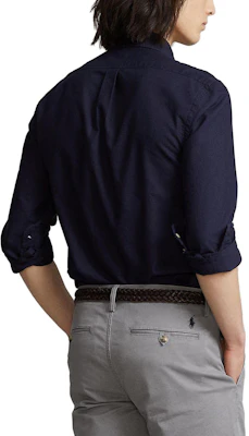 Polo Ralph Lauren SS23 Baju Oxford Biru Lengan Panjang dengan Sulaman Logo. 710729232-022 Purchase Polo Ralph Lauren SS23 Baju Oxford Biru Lengan Panjang dengan Sulaman Logo. 710729232-022