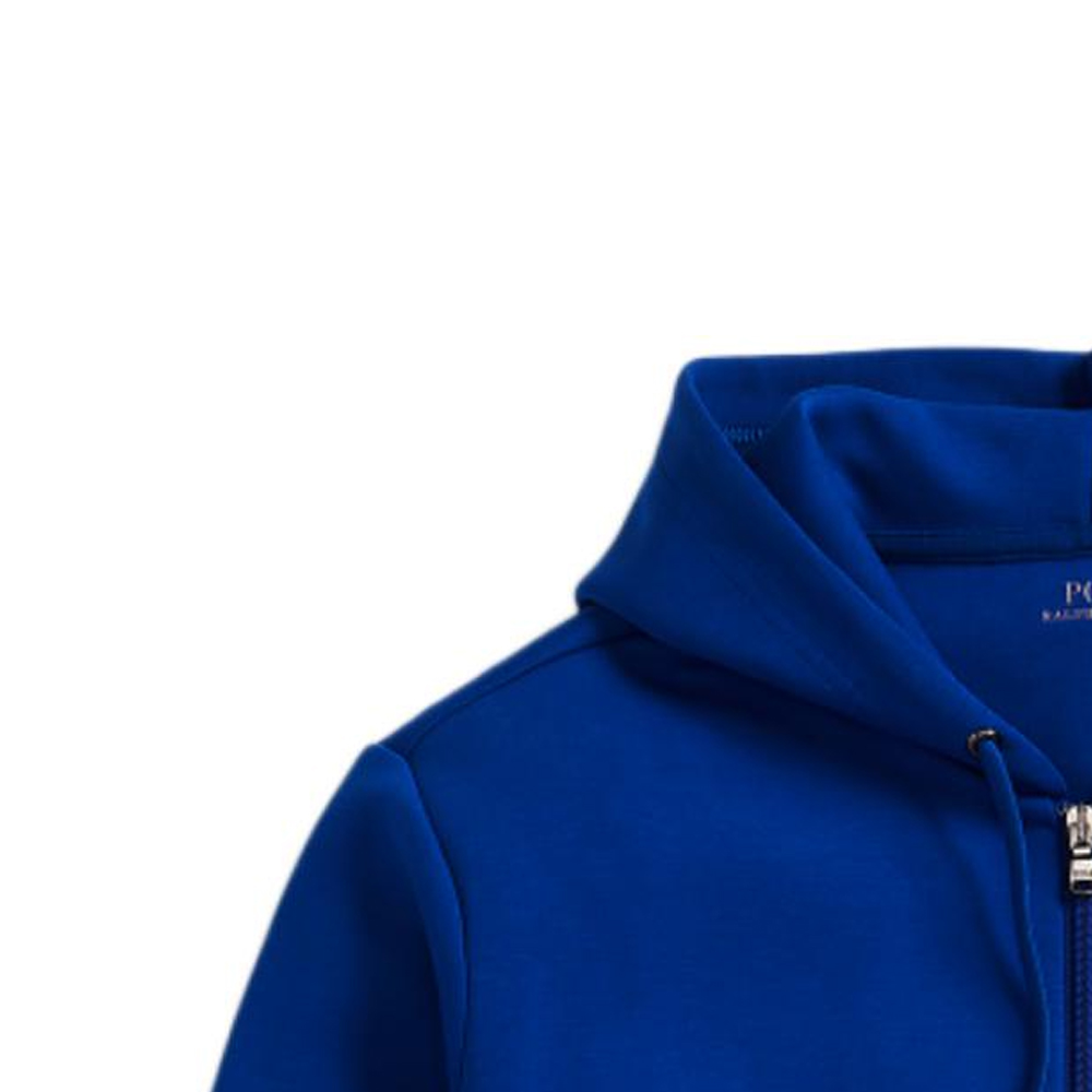 Details for Sudadera Polo Ralph Lauren SS23 Azul Logo Bordado con Cierre. MNPOKNI16822726-400
