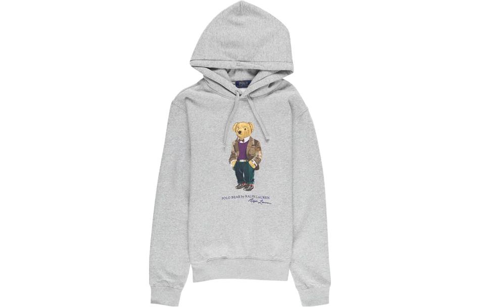 Polo Ralph Lauren SS23  Cartoon Print Hoodie Grey Long Sleeve Casual Wear 710853309-027 圖 2