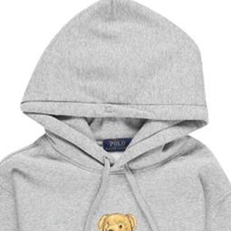 Polo Ralph Lauren SS23  Cartoon Print Hoodie Grey Long Sleeve Casual Wear 710853309-027 圖 4