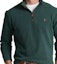 Sizing Polo Ralph Lauren SS23 Sweatshirt Hijau Half-Zip dengan Bordir Logo. 710857073-017