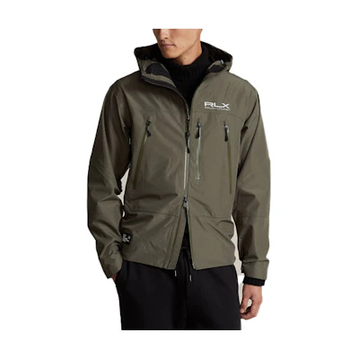 Polo Ralph Lauren SS23 Green Letter Print Zip Hoodie Jacket. MNRXOTW16020094-300