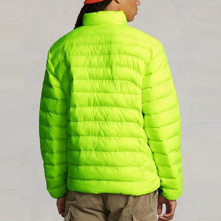 Polo Ralph Lauren SS23  Green Logo Print Standing Collar Jacket. 710888051-001 圖 4