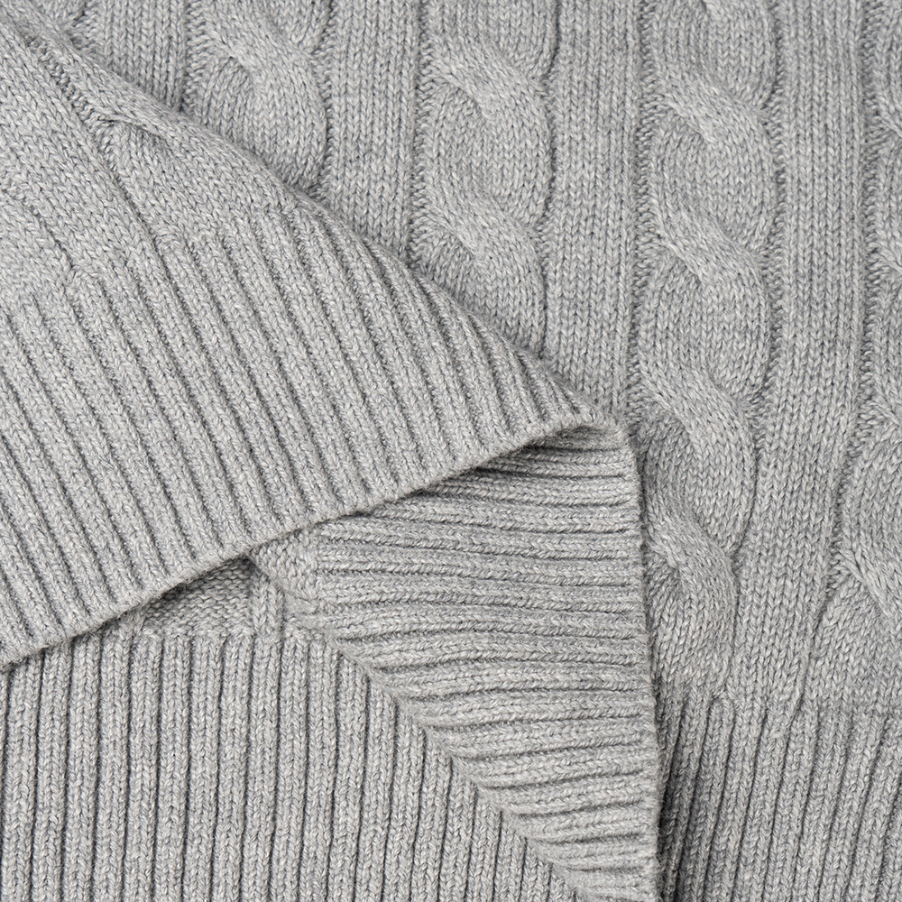 Polo Ralph Lauren SS23  Grey Pullover Sweater with Solid Logo Embroidery. MNPOSWE16820583-020 圖 8