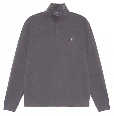 Polo Ralph Lauren SS23 Half-Zip Sweatshirt Abu dengan Bordir Logo. 710857073-015 Order Polo Ralph Lauren SS23 Half-Zip Sweatshirt Abu dengan Bordir Logo. 710857073-015