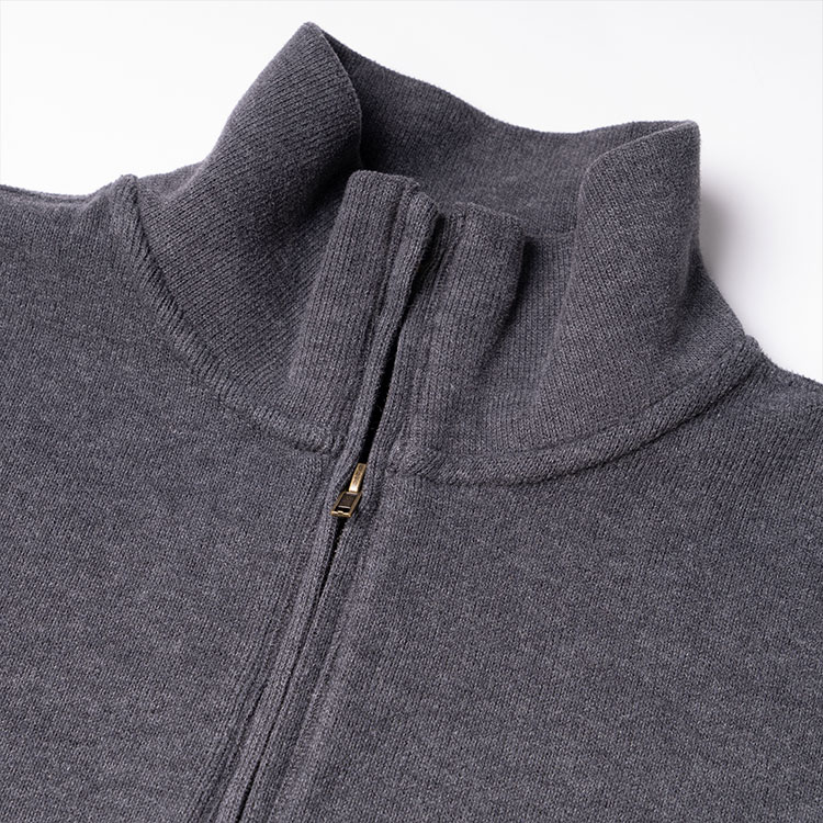 Purchase Polo Ralph Lauren SS23 Half-Zip Sweatshirt Abu dengan Bordir Logo. 710857073-015