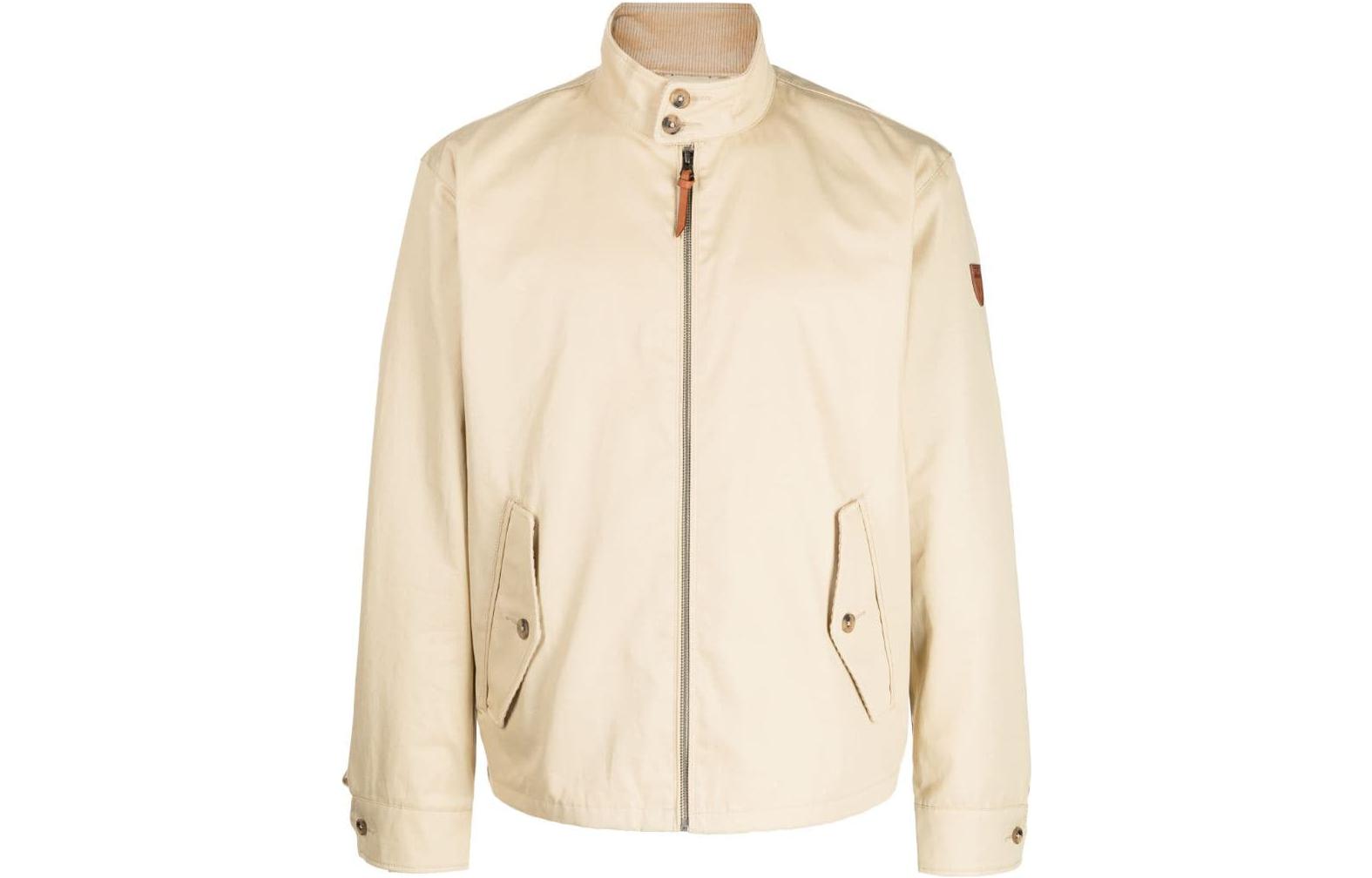 Polo Ralph Lauren SS23  High Neck Zip Jacket Beige 710869062-001