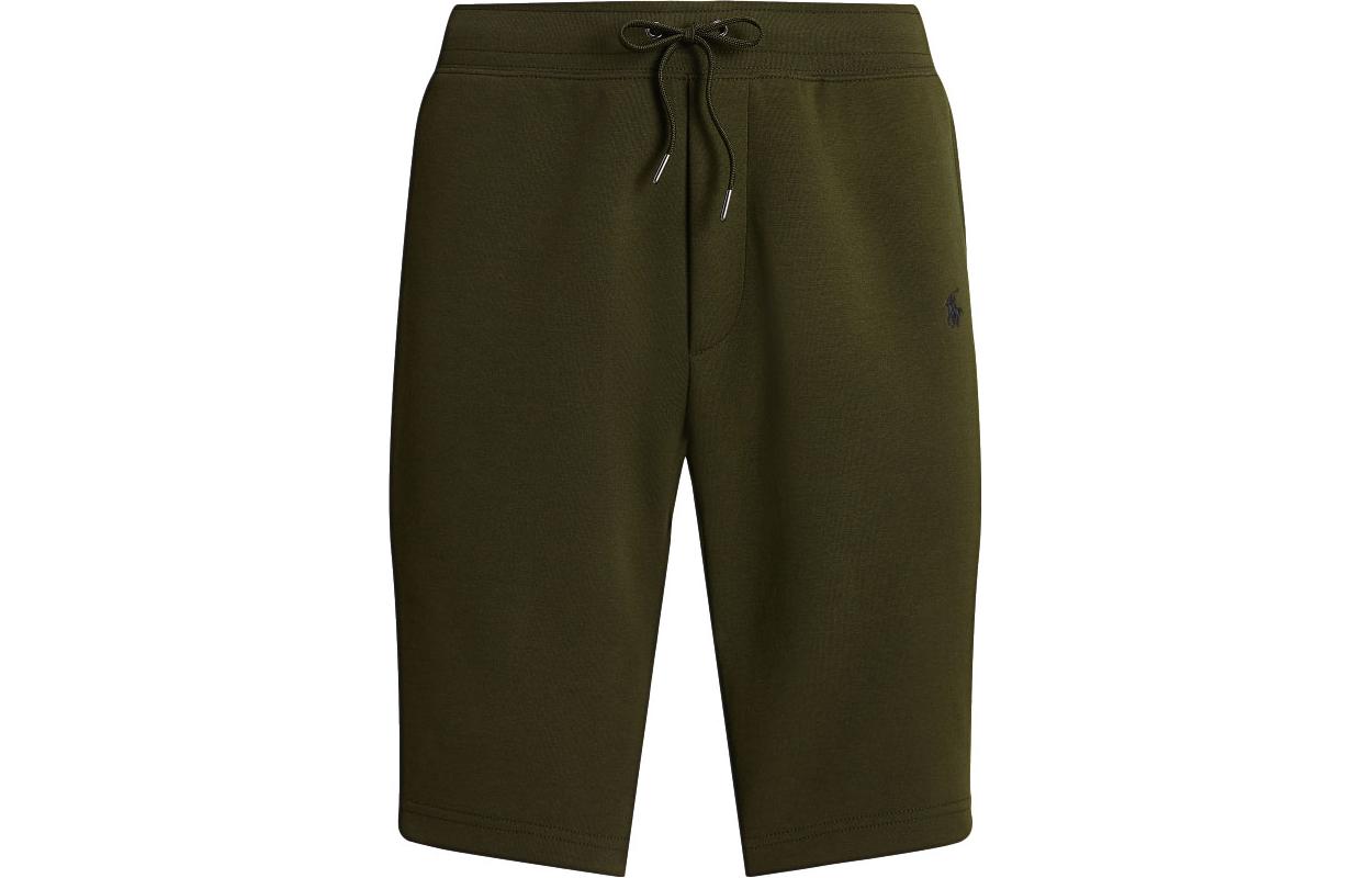 Polo Ralph Lauren SS23  Logo Embroidered High-Waist Drawstring Shorts Green MNPOSHO1BQ20205-301