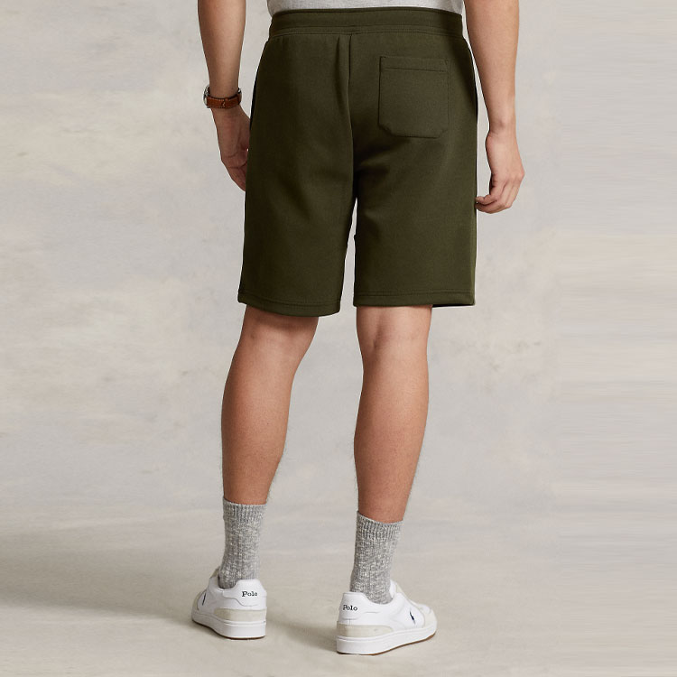 Shop Polo Ralph Lauren SS23 刺繡標誌高腰綁帶短褲 綠色 MNPOSHO1BQ20205-301