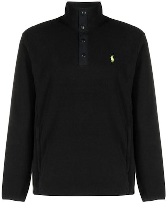 폴로 랄프 로렌 SS23 로고 프린트 플리스 스웻셔츠 블랙. 710850393-018 Order 폴로 랄프 로렌 SS23 로고 프린트 플리스 스웻셔츠 블랙. 710850393-018