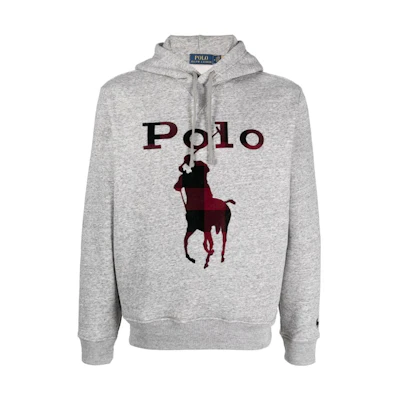 Polo Ralph Lauren SS23 Logo Print Pullover Long Sleeve Sweatshirt Grey 710881816-002