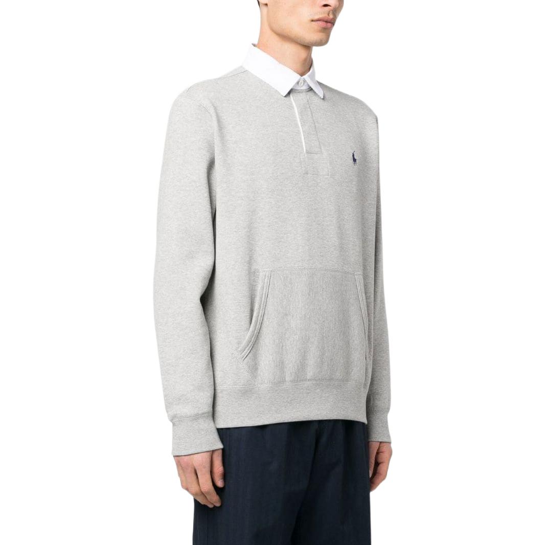 Purchase Polo Ralph Lauren SS23 灰色长袖POLO衫 刺绣标志款式 710835771-002