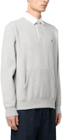 Purchase Polo Ralph Lauren SS23 灰色刺繡標誌長袖保羅衫。 710835771-002