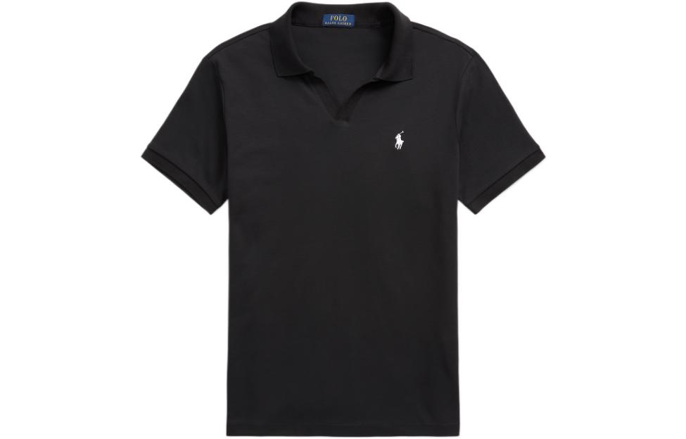 Polo Ralph Lauren SS23  Plain Black Short-Sleeve Polo Shirt. MNPOKNI1N822254-001 圖 2