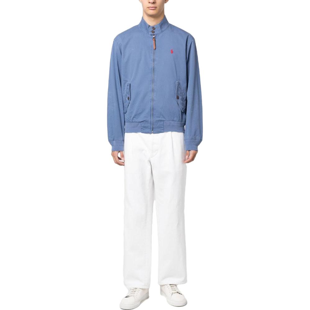 Polo Ralph Lauren SS23  Sky Blue High Neck Embroidered Logo Jacket 710907716-001 圖 3