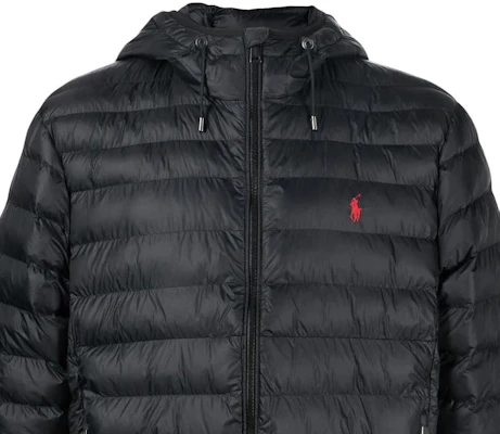 Polo Ralph Lauren SS23纯黑色拉链连帽外套夹克. 710847E11-003 Sizing Polo Ralph Lauren SS23纯黑色拉链连帽外套夹克. 710847E11-003