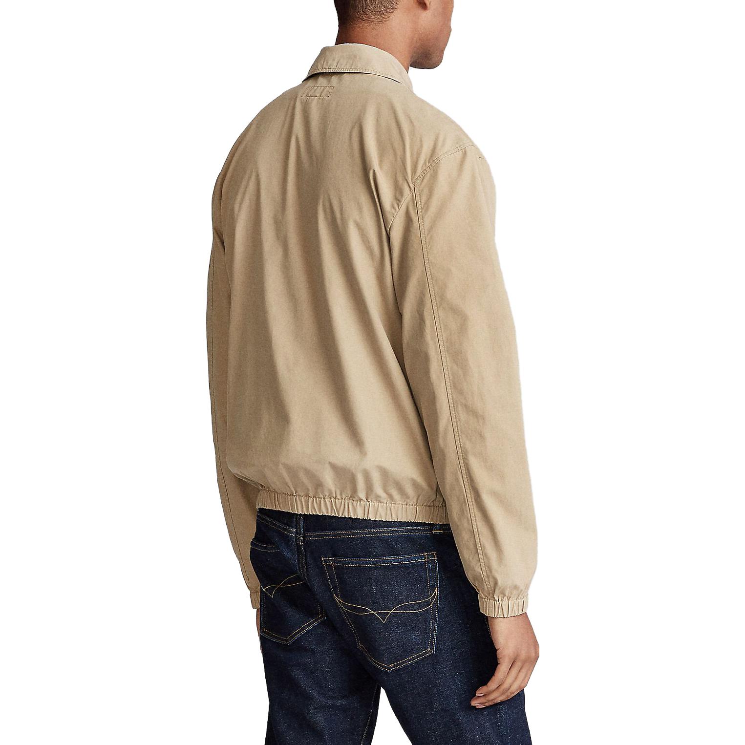 Purchase Polo Ralph Lauren SS23 Jaket Zip Warna Khaki. 710838873-004