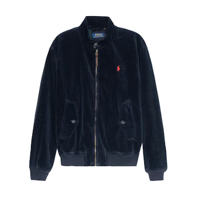 Polo Ralph Lauren SS23 Solid Logo Embroidered Long Sleeve Jacket Navy Blue 710729996-001