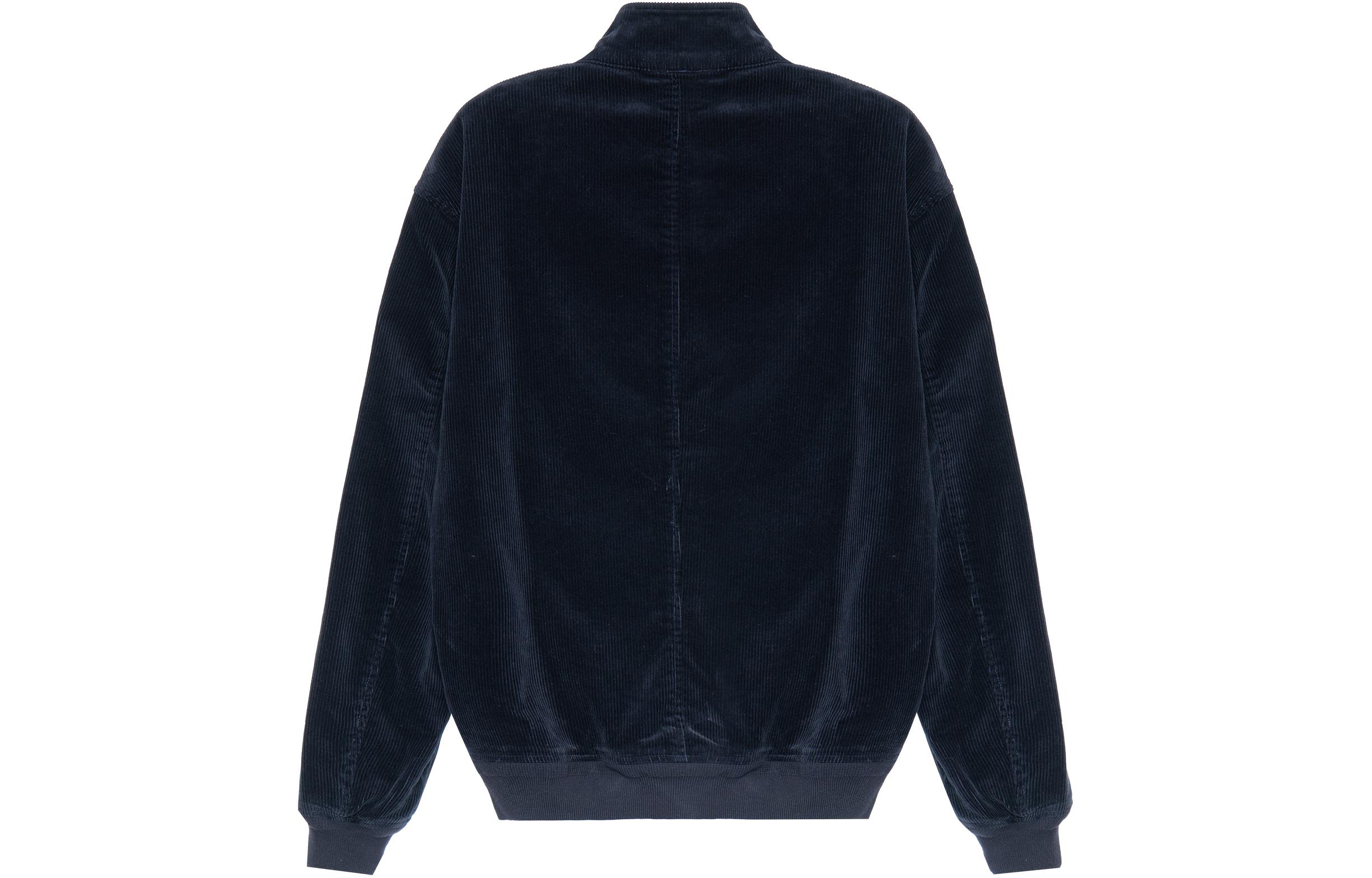 Lookbook Polo Ralph Lauren SS23 Jaket Lengan Panjang Logo Sulam Biru Navy 710729996-001