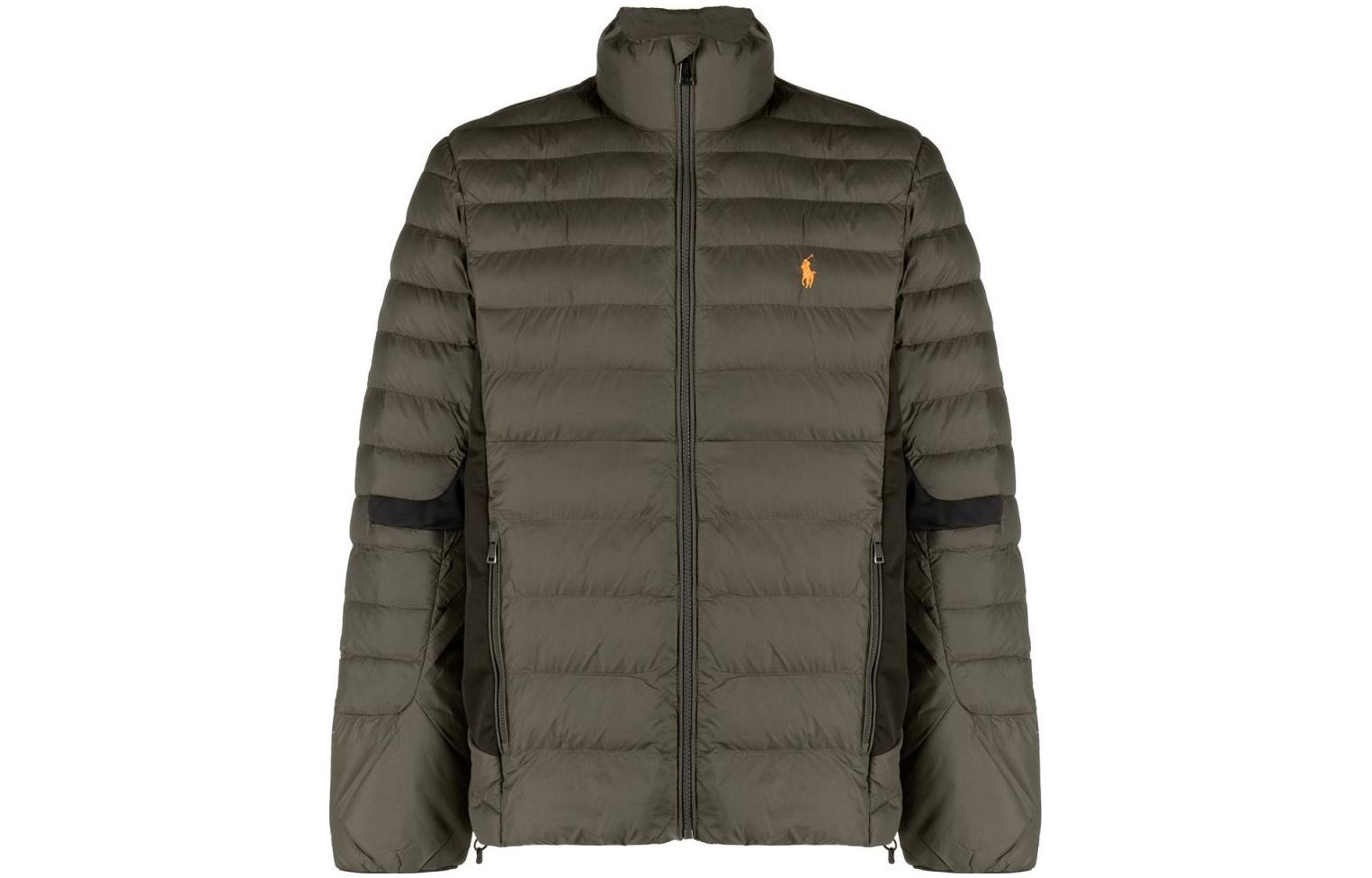 Polo Ralph Lauren SS23  Solid Logo Embroidered Zip-Up Jacket. 710877578-002