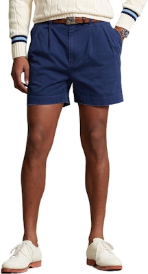 Polo Ralph Lauren SS23 Shorts Sueltos Plisados Azul Naval MNPOSHO14H20012-410 Shop Polo Ralph Lauren SS23 Shorts Sueltos Plisados Azul Naval MNPOSHO14H20012-410