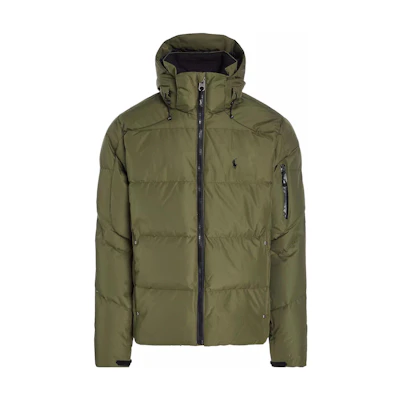 Polo Ralph Lauren SS23 Solid Olive Hooded Jacket 710761907-007