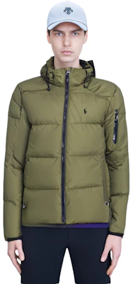 Polo Ralph Lauren SS23 纯色橄榄绿色连帽夹克 710761907-007 Shop Polo Ralph Lauren SS23 纯色橄榄绿色连帽夹克 710761907-007