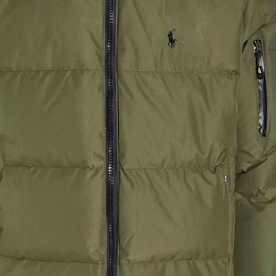 Polo Ralph Lauren SS23 纯色橄榄绿色连帽夹克 710761907-007 Sizing Polo Ralph Lauren SS23 纯色橄榄绿色连帽夹克 710761907-007