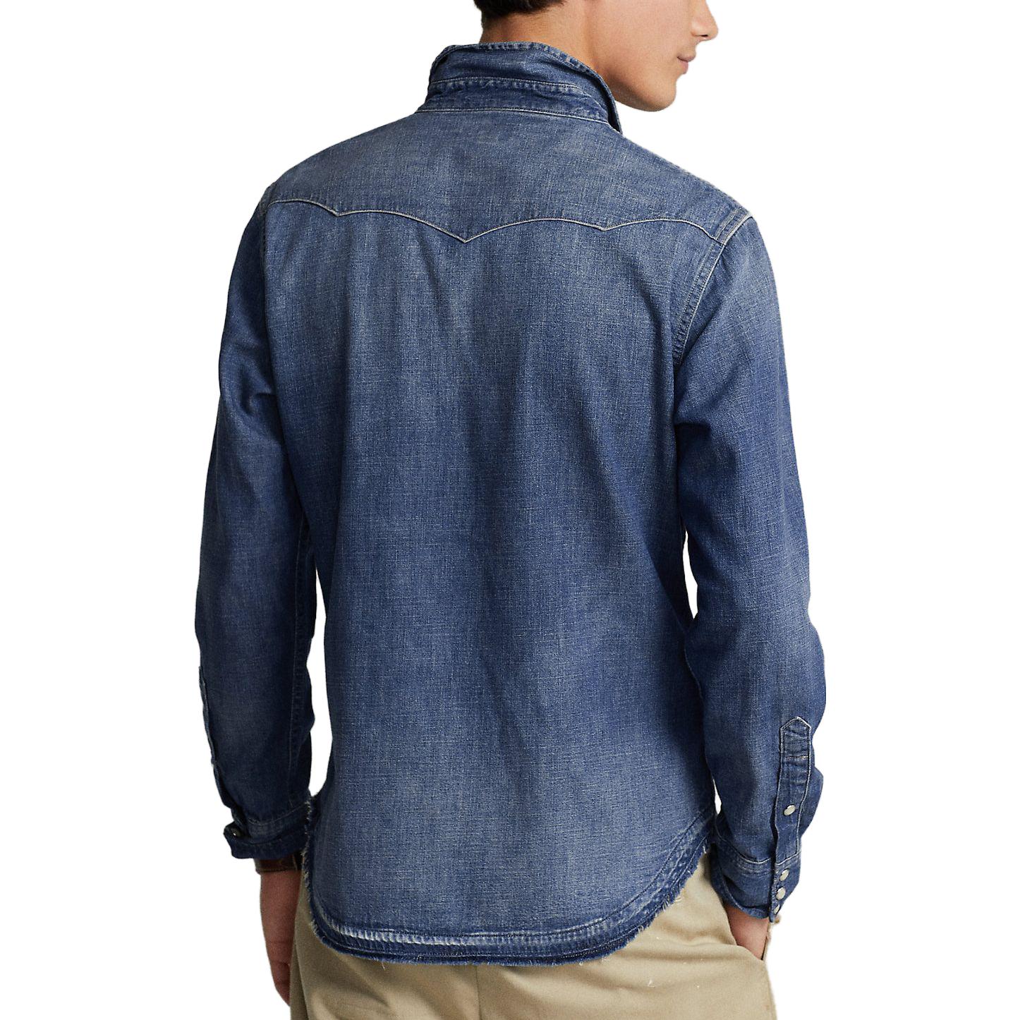 Polo Ralph Lauren SS23  Washed Denim Jacket Blue 710890021-001 圖 4