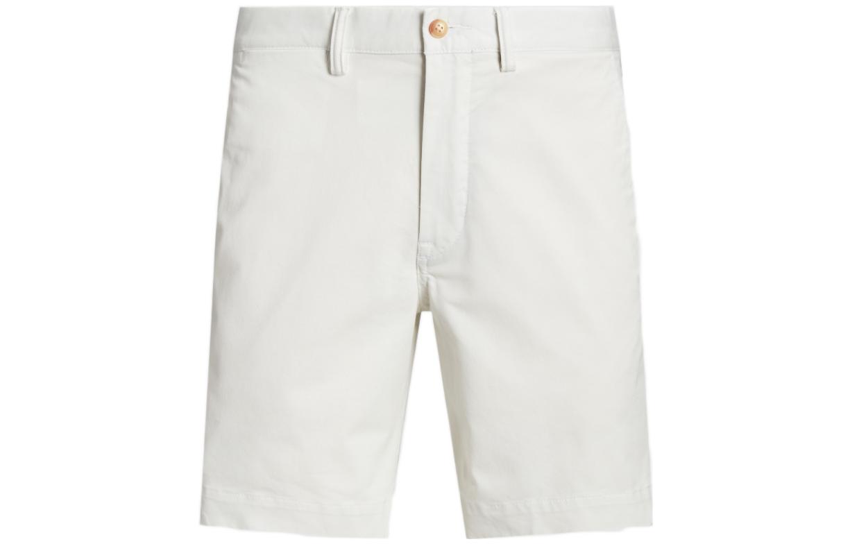 Order Polo Ralph Lauren SS23 白色直筒休閒口袋短褲 MNPOSHO14G20331-100