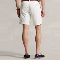 Purchase Polo Ralph Lauren SS23 白色直筒休閒口袋短褲 MNPOSHO14G20331-100