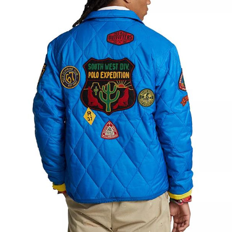 Polo Ralph Lauren SS23 Back Logo Collared Jacket Blue - Men’s 710888123-001-yc 圖 4