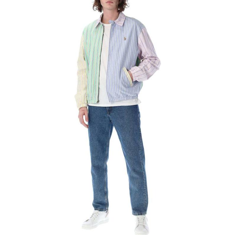 Polo Ralph Lauren SS23 Bayport Striped Embroidered Zip Jacket Men’s Light Blue 710898151001 圖 3
