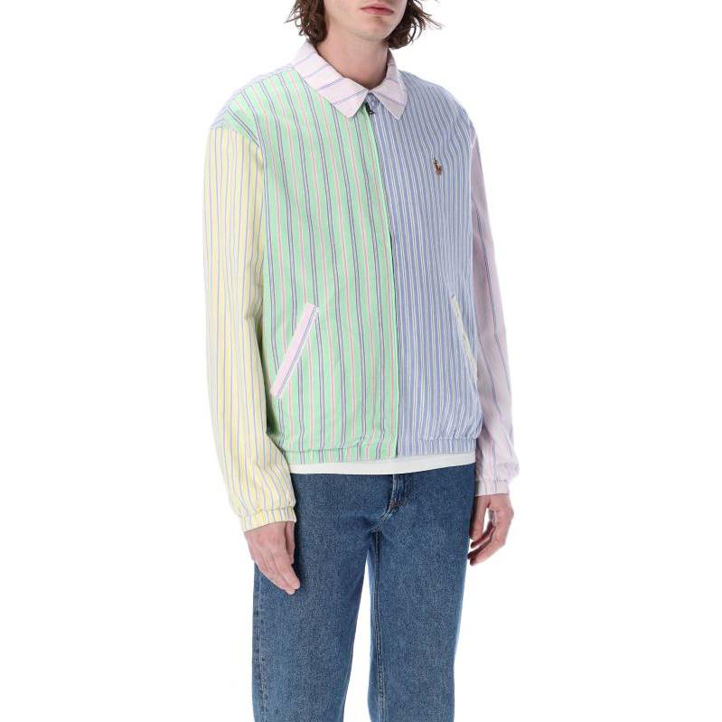 Polo Ralph Lauren SS23 Bayport Striped Embroidered Zip Jacket Men’s Light Blue 710898151001 圖 4