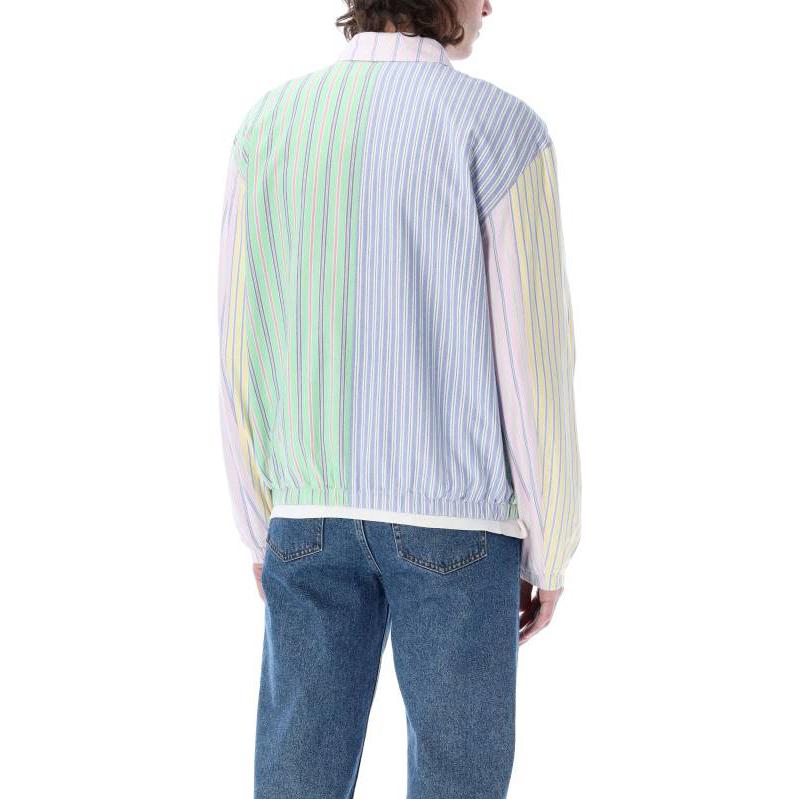 Polo Ralph Lauren SS23 Bayport Striped Embroidered Zip Jacket Men’s Light Blue 710898151001 圖 5
