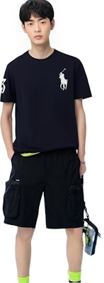 Polo Ralph Lauren SS23大馬刺繡Logo圓領T恤 黑色 男款 3530-10001-0113-001 Shop Polo Ralph Lauren SS23大馬刺繡Logo圓領T恤 黑色 男款 3530-10001-0113-001