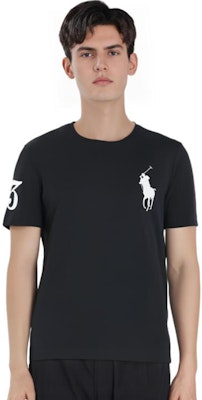 Polo Ralph Lauren SS23大馬刺繡Logo圓領T恤 黑色 男款 3530-10001-0113-001 Purchase Polo Ralph Lauren SS23大馬刺繡Logo圓領T恤 黑色 男款 3530-10001-0113-001