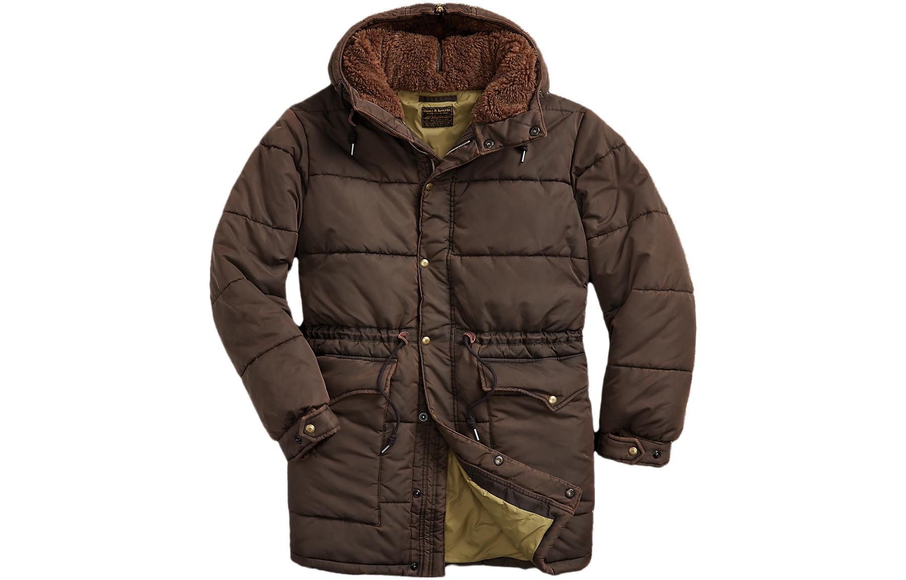 Polo Ralph Lauren SS23 Brown Quilted Zip-Up Hoodie Coat for Men MNRROTW12820073-001 圖 2