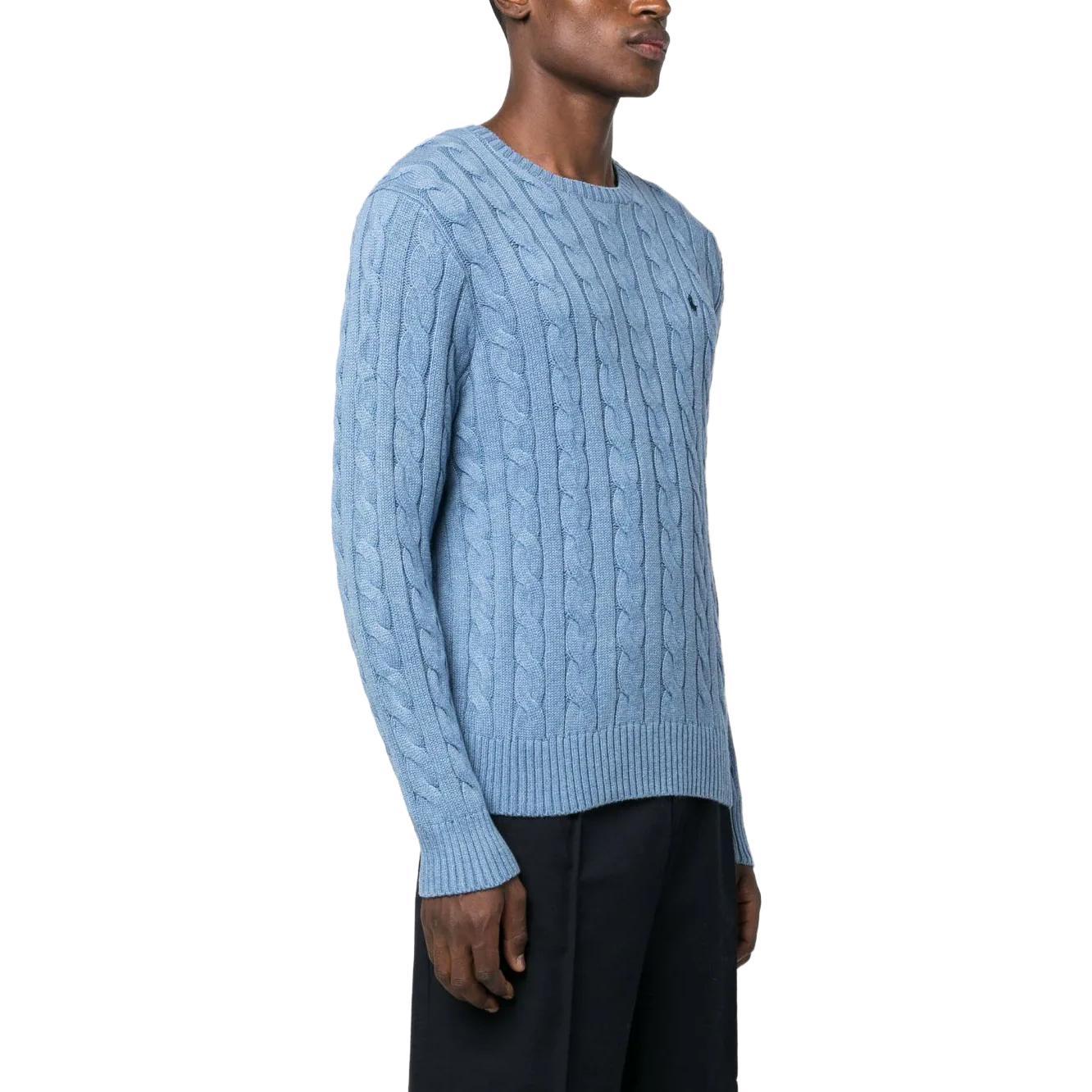 Details for Polo Ralph Lauren SS23 标志刺绣款麻花针织圆领毛衣 710775885-004