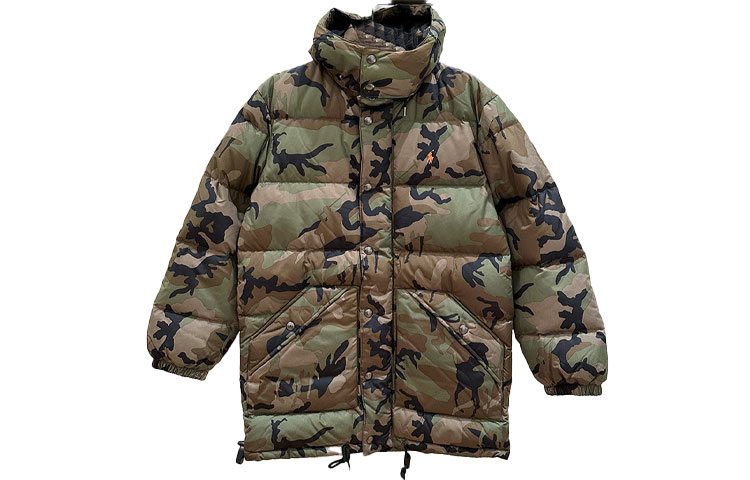 Polo Ralph Lauren SS23 Camouflage Zip-Up Jacket for Men in Army Green. 710883853-001 圖 2