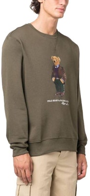 Polo Ralph Lauren SS23 Sweatshirt Lelaki Coklat Kartun Bear. 710853308-027 Purchase Polo Ralph Lauren SS23 Sweatshirt Lelaki Coklat Kartun Bear. 710853308-027