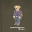 Sizing Polo Ralph Lauren SS23 Sweatshirt Lelaki Coklat Kartun Bear. 710853308-027