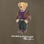 Cheap Polo Ralph Lauren SS23 Sweatshirt Lelaki Coklat Kartun Bear. 710853308-027