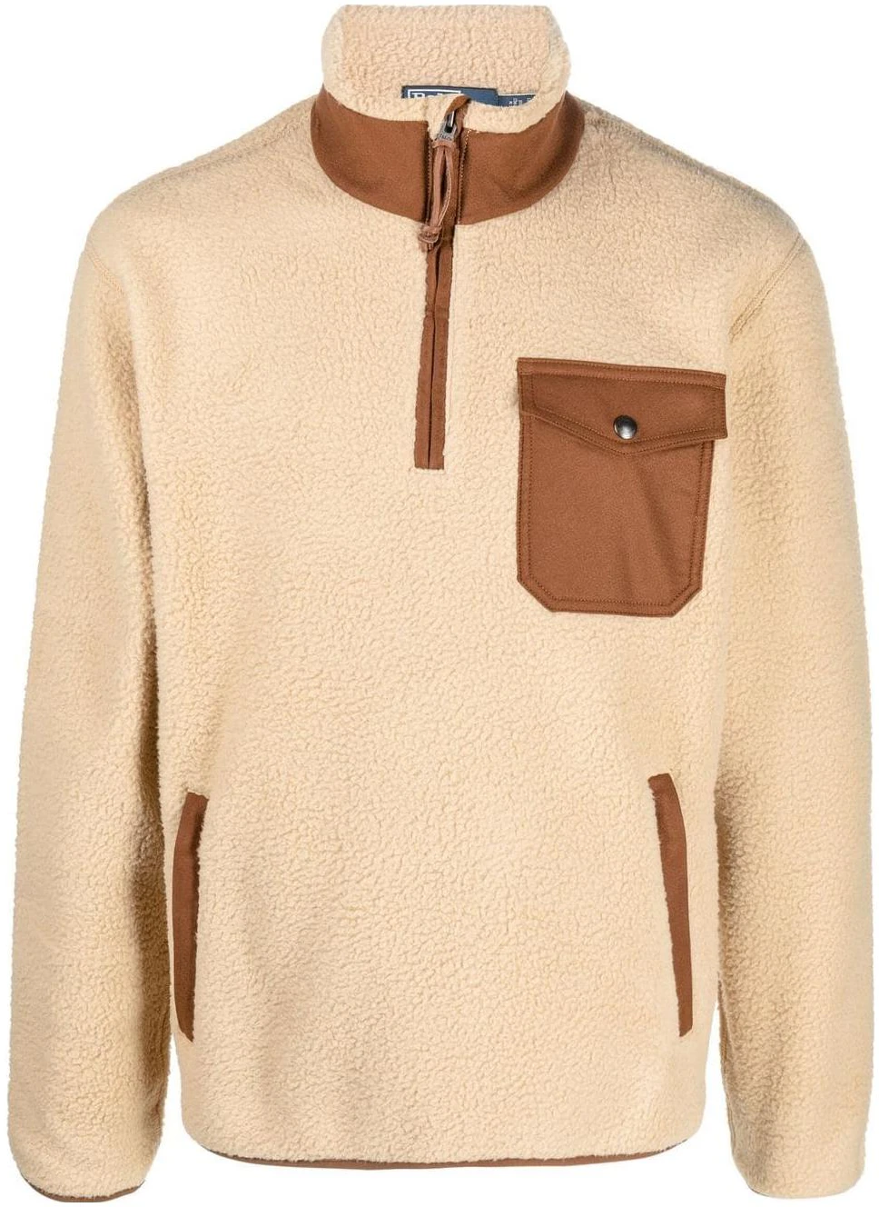 polo-ralph-lauren-ss-23-colorblock-half-zip-mock-neck-sweatshirt-khaki-710890867-001