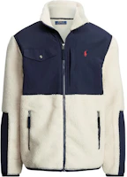 Polo Ralph Lauren SS23 Colorblock Logo Embroidered Zip Jacket Men Multicolor 710892815-001 Polo Ralph Lauren SS23 Colorblock Logo Embroidered Zip Jacket Men Multicolor 710892815-001