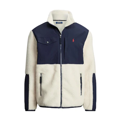 Polo Ralph Lauren SS23 Colorblock Logo Embroidered Zip Jacket Men Multicolor 710892815-001
