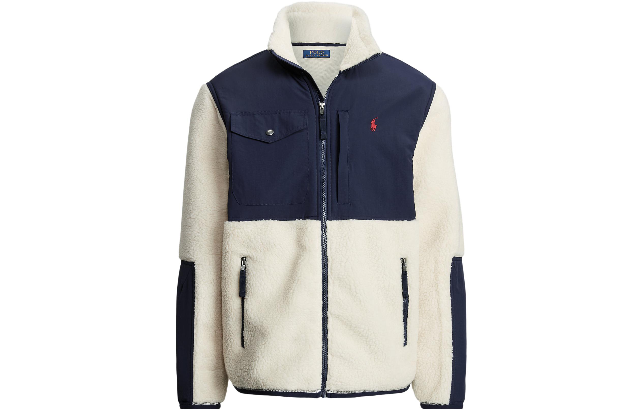 Polo Ralph Lauren SS23 Colorblock Logo Embroidered Zip Jacket Men Multicolor 710892815-001 圖 2